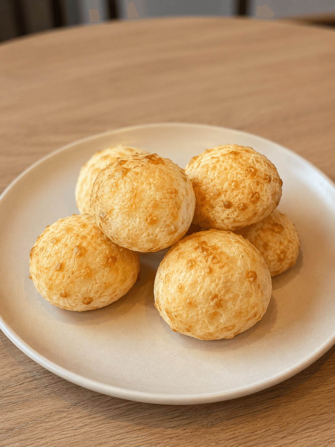 Porção Pão de queijo com recheio R$ 10,90.