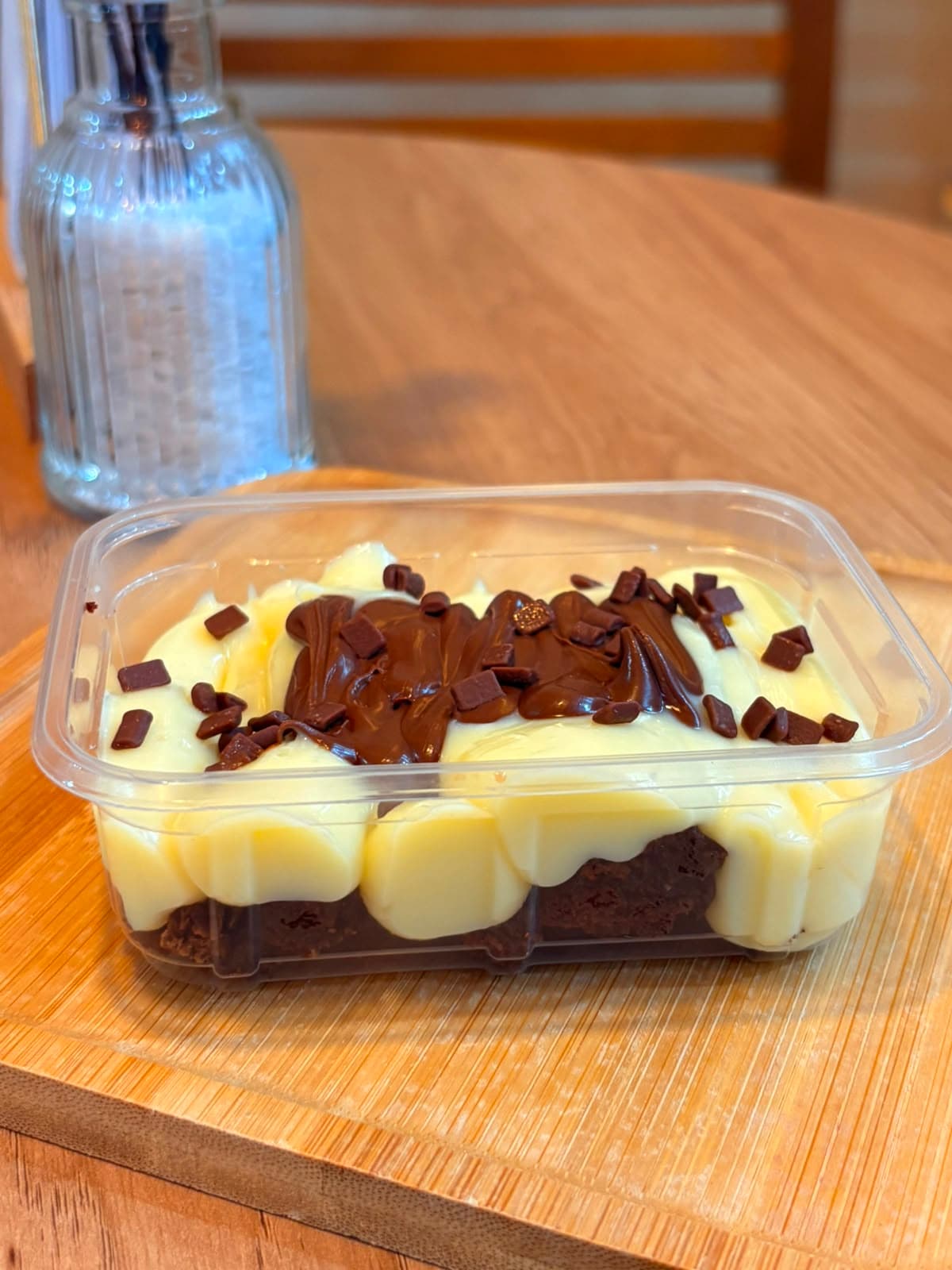 Brownie no pote $ 15,00