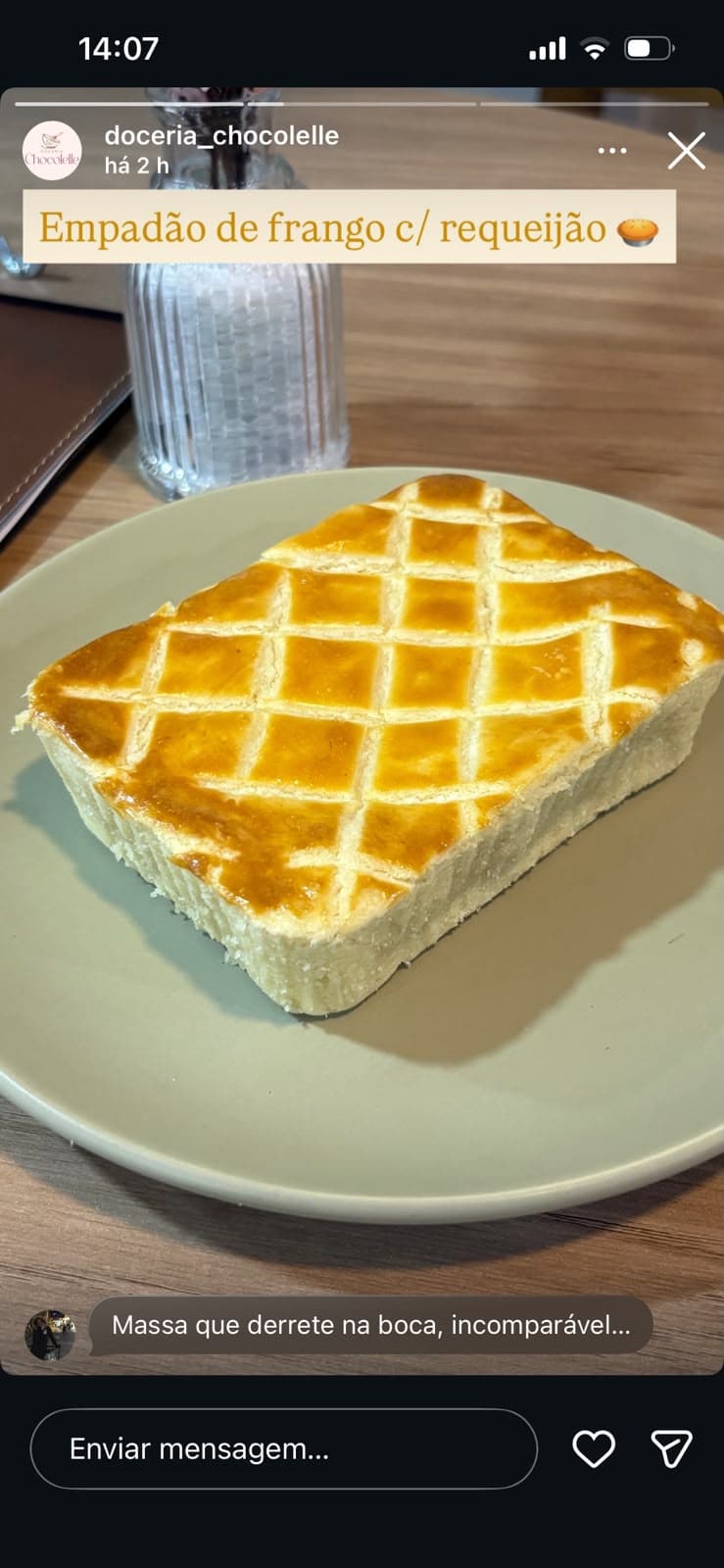 Empadão de Costela c/ Cream Cheese